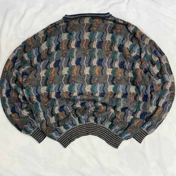 VTG Tosani Coogi Knit Sweater - Picture 2 of 4